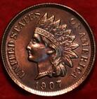 New ListingUncirculated 1907 Philadelphia Mint Indian Head Cent
