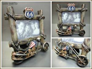 Biker Motorcycle Easy Rider Chopper Route 66 Picture Photo 6x4