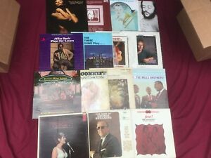 7 Jazz VG++ Record LOT Albums Mixed Vinyl Brass Strings Crooners 1950-80s