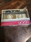 Sony UCX90 NEW Type II CrO2 High Bias Cassette Tape 90 Minute Sealed Blank 1