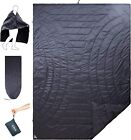 3M Thinsulate Insulation Warm Camping Blanket Ultralight Compact (Dark Grey)