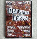 PARTY TYME KARAOKE - Party Tyme Karaoke: Pop Hits, Vol. 6 - DVD - NEW Sealed