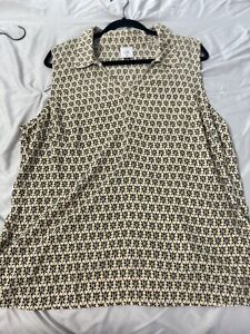 New Cabi Bitmap Top size XL #6317 never worn NWOT