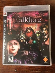 Folklore (Sony PlayStation 3, 2007) disc + original case
