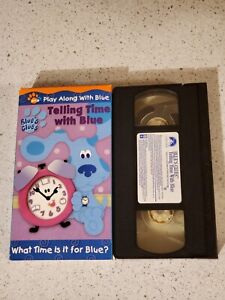 New ListingBlues Clues - Telling Time With Blue (VHS, 2002)