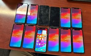 Wholesale Lot Of 12 Apple iPhone 11 - Mixed Sizes, Cplors & Carriers - No Res