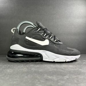 Nike Air Max 270 React Running Shoes Womens 6.5 Black White Athletic Sneakers