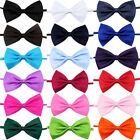 Pet Dog Cat Bow Tie Neck Collar Small Large Adjustable Puppy Kitten Bow Tie -