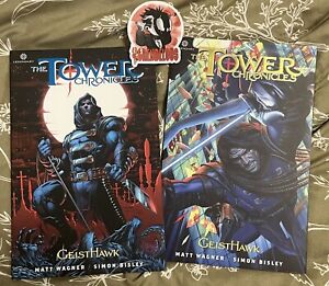 THE TOWER CHRONICLES: GEISTHAWK Vol. 1 & 2 (2012 - Legendary Comics) Matt Wagner