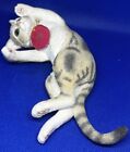 Vintage Country Artists 01684 Tabby Playful Cat Realistic Eyes Figurine w/tag