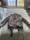 Other Uk Leather Jacket. THE ROADWORN BIKER JACKET | HEAVY RELIC BLACK XXL