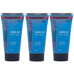 Sexy Hair Style Hard Up Hard Holding Gel 5 Oz (Pack of 3)