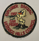 1957 San Pedro Verdugo Hills Council   Explorer Bivouac  Boy Scout Patch RC3