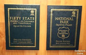 1999 - 2021 State & National Park 224 Quarter BU PD COMPLETE w/Whitman Folders