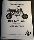 1970 ARCTIC CAT SSSCAT I ST. MINI-BIKE PARTS MANUAL COPY P/N 2385-006
