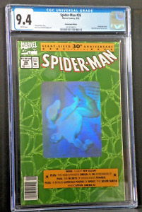 Spider-Man #26 CGC 9.4 Hologram Cover Gatefold Poster Newsstand Edition 1992