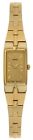 Seiko SZZC44 Women's Dress Gold-Tone Stainless Steel Champagne Dial Watch