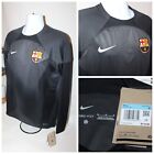 Nike FC Barcelona Long-Sleeve Black Goalkeeper Goalie Jersey DV1878-061 Size M