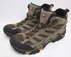 Merrell Men's Size 13 Moab 2 Mid Ventilator J06045 Brown Hiking Trail Boots