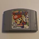 Mario Party Not For Resale NFR Nintendo 64 N64 Kiosk Demo Back Label Employee