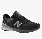 Mens New Balance 990v5 Black Athletic Comfort Running Sneakers Shoes Size 9.5