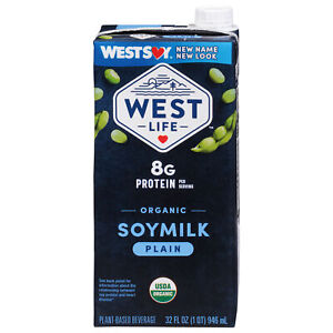West Life Soymilk Original Organic 32 Fl Oz (Pack Of 12)