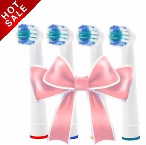 4pcs Electric Toothbrush Heads Compatible With Oral B Braun Replacement Brush