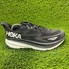 Hoka One One Clifton 9 Mens Size 11D Black Athletic Shoes Sneakers 1127895