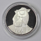 1913-1993 80th Anniversary Joe Camel 1 oz .999 Fine Silver Round  w/ Pouch