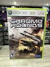 Chrome Hounds (Microsoft Xbox 360, 2006) CIB Complete Tested!