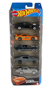 Hot Wheels 2023 HW Fast & Furious 5-Pack Chevelle Charger Mustang Supra DBS