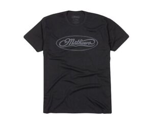 Mathews - Men's Classic Logo Tee - Black - Large