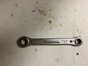 Vintage Craftsman 1pc SAE Box End Ratcheting  Wrench Set 3/4 5/8