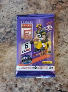 2022 Panini Donruss Elite (1) PACK From a SEALED  Hobby Box BROCK PURDY RC???