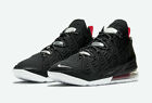 Size 8 - Nike LeBron 18 Black University Red