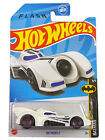 Hot Wheels 2023 HW Batman 3/5 White Batmobile DC Comics The Flash