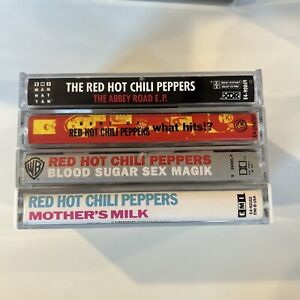 Cassettes  RHCP Red Hot Chili Peppers 90s Lot Of 4 Tapes Punk Alternative