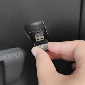 Car Interior USB Mini LED Light Neon Atmosphere Ambient Lamp Bulb Accessories (For: 2022 Kia Rio)