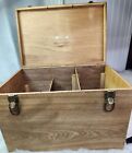 WOOD FISHING TACKLE BOX  Butch Green Wooden Box Excellent Condition