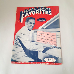New ListingVintage sheet music piano Frankie Carle's Favorites 1943 paperback