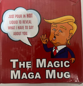 Magic Heat Sensitive Cup The Donald Trump Magic Coffee Mug
