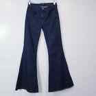 7 For All Mankind Women size 25 Lexie Bell Bottom Dark Wash Wide Leg Jeans