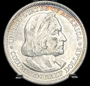 New Listing1893 - Columbian Expo Silver Half Dollar 50C Commemorative Coin