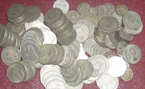 1 Kilo Of Australian Silver Coins 1946 To 1963