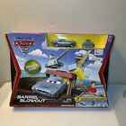 Disney Pixar Cars 2 Barrel Blowout track set with 2 figures and crane New in box