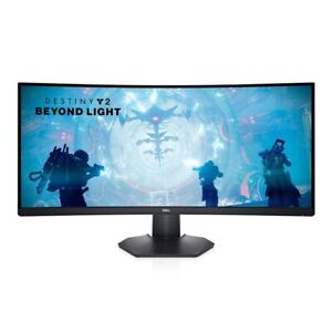 Dell Curved Gaming, 34 Inch Curved Monitor with 144Hz Refresh Rate, WQHD (3440 x