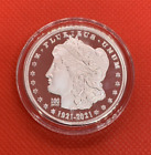 2021 Cook Islands One Dollar Morgan Peace Silver Clad Commemorative Proof Coin