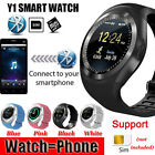 Y1 Smart Watch Bluetooth Phone Mate Round  Screen for IOS Android Phone LOT