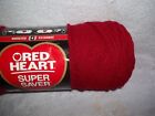 ***1 Skein Red Heart Super Saver Yarn-----Burgundy      NEW!!