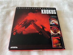 Krokus - Original Album Classics 3CD 2012 80s Metal Box Set Import OOP RARE